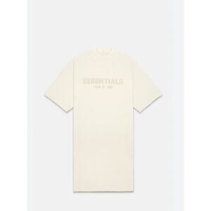 Fear of God Essentials Women's Egg Shell T-Shirt Dress size Small